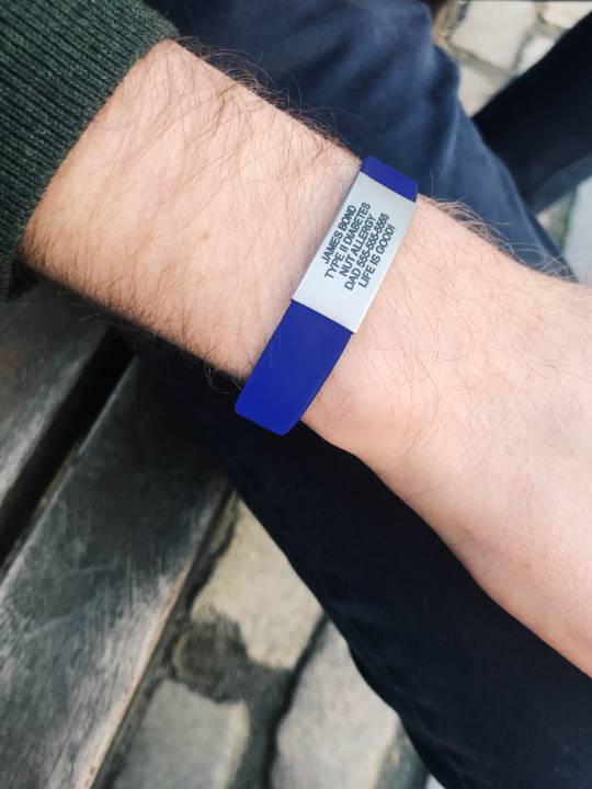 Bracelet D'identification D'alerte Médicale Personnalisé Pour L'autisme