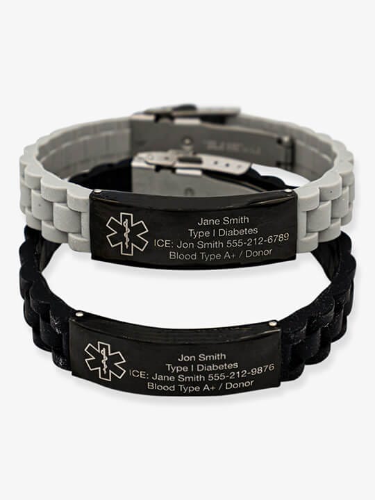 Ice medical deals alert bracelets